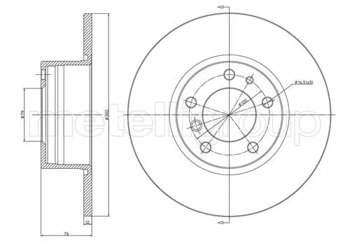 Brake Disc (DF124)