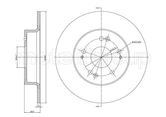 Brake Disc (DF1323)