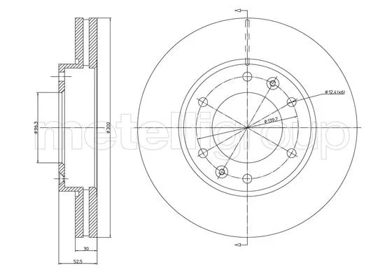 Brake Disc (DF1352)