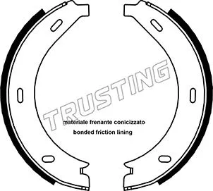 Brake Shoe Set, parking brake (052.123)