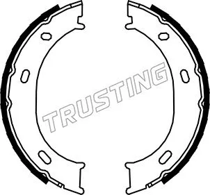 Brake Shoe Set, parking brake (052.126)