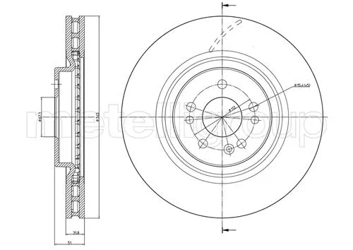 Brake Disc (DF737)