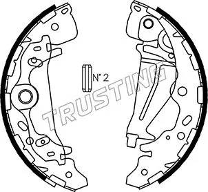Brake Shoe Set (049.161)