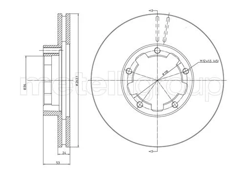 Brake Disc (DF905)