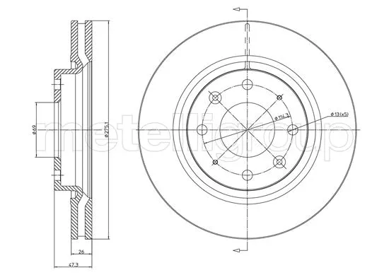 Brake Disc (DF201)