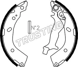 Brake Shoe Set (046.214)