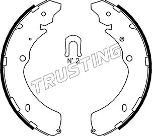 Brake Shoe Set (047.374)