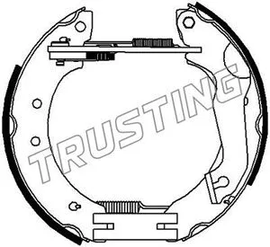 Brake Shoe Set (6370)