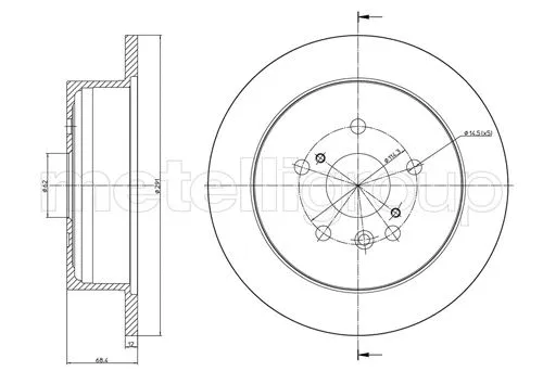 Brake Disc (DF963)
