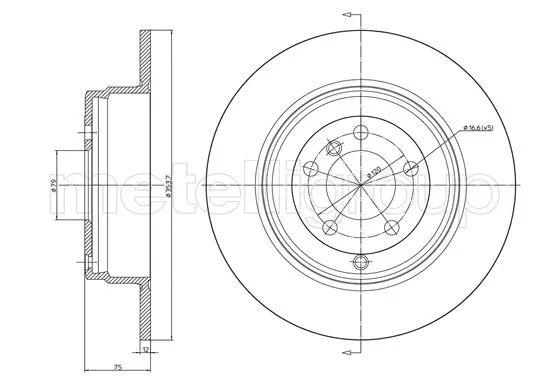 Brake Disc (DF1518)