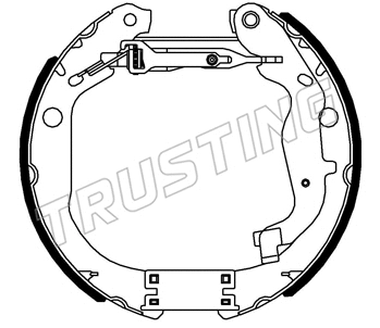 Brake Shoe Set (6558)