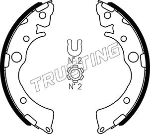 Brake Shoe Set (044.018)