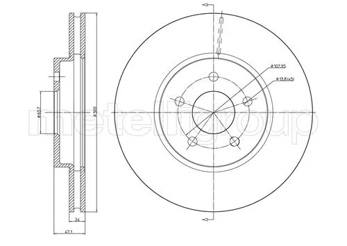 Brake Disc (DF663)