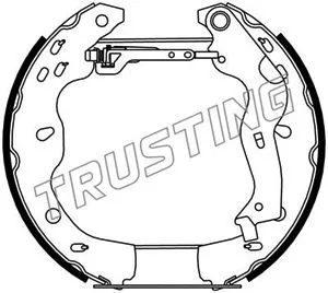 Brake Shoe Set (6301)