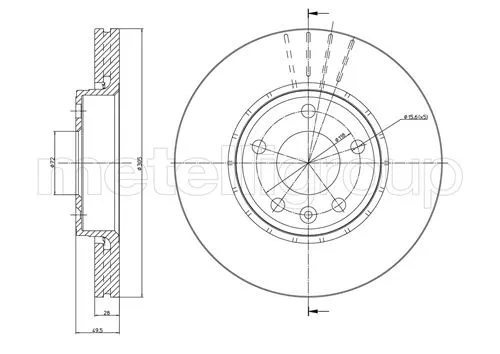 Brake Disc (DF819)