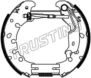 Brake Shoe Set (6381)