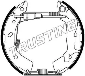 Brake Shoe Set (6352)