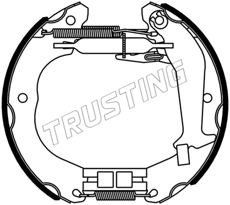 Brake Shoe Set (6533)