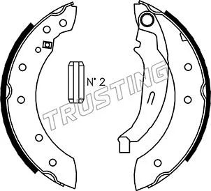 Brake Shoe Set (088.222)