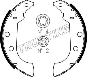 Brake Shoe Set (079.186)