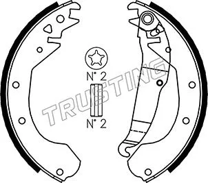 Brake Shoe Set (073.163)