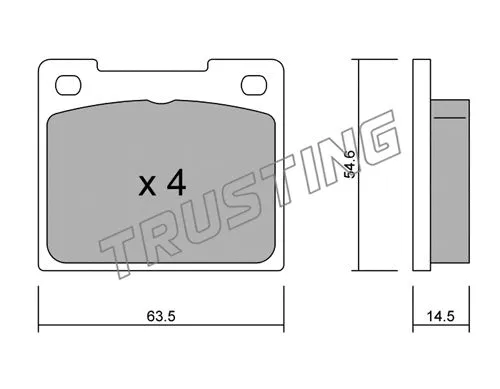 Brake Pad Set, disc brake (022.0)