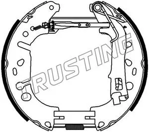 Brake Shoe Set (6389)