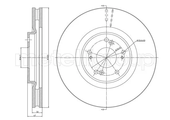 Brake Disc (DF1347)