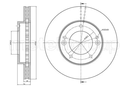 Brake Disc (DF1031)