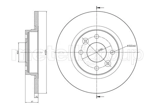 Brake Disc (DF1000)