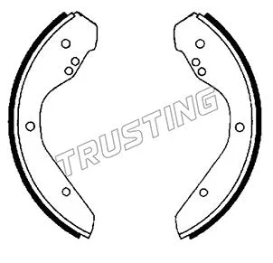 Brake Shoe Set (124.251)