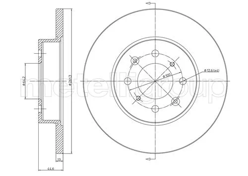 Brake Disc (DF157)