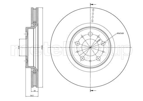 Brake Disc (DF1391)