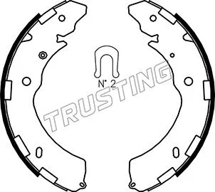 Brake Shoe Set (064.181)