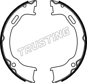 Brake Shoe Set, parking brake (088.239)