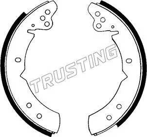 Brake Shoe Set (127.262)