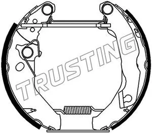 Brake Shoe Set (6227)