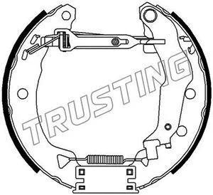 Brake Shoe Set (6285)