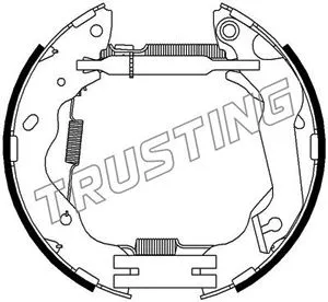 Brake Shoe Set (6347)