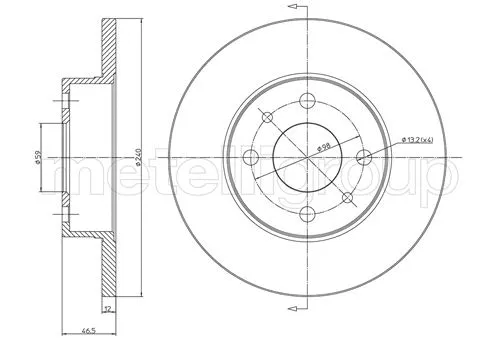 Brake Disc (DF211)