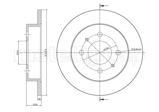 Brake Disc (DF365)