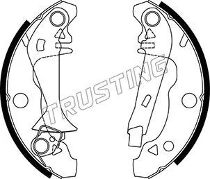 Brake Shoe Set (088.202Y)