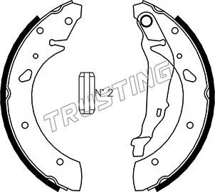 Brake Shoe Set (044.020)