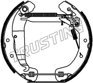Brake Shoe Set (6248)