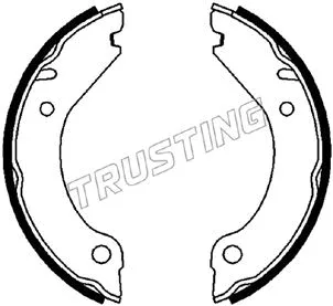 Brake Shoe Set, parking brake (127.267)