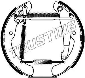 Brake Shoe Set (6217)
