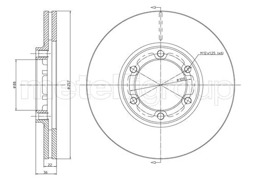 Brake Disc (DF421)