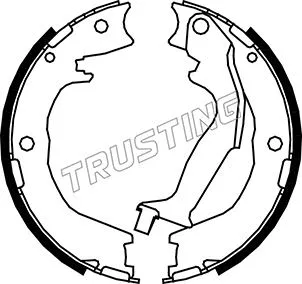 Brake Shoe Set, parking brake (049.166)