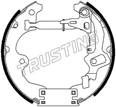 Brake Shoe Set (6503)
