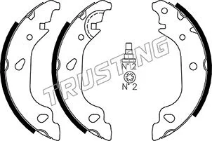 Brake Shoe Set (034.104)